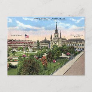 Postal antigua - Nueva Orleans, Luisiana