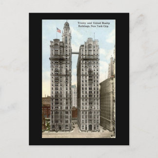 Postal antigua, Nueva York, Trinidad y Tobago y Re