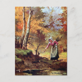 Postal antigua - Otoño