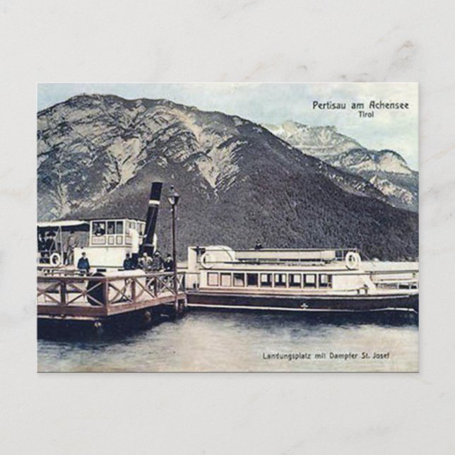 Postal antigua - Pertisau-am-Achensee. Austria (Anverso)