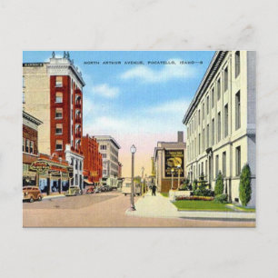 Postal antigua - Pocatello, Idaho, Estados Unidos