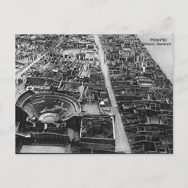 Postal antigua - Pompeya (Anverso)