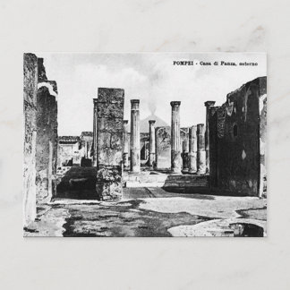 Postal antigua - Pompeya, Casa di Panza