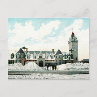 Postal antigua - Portland, Maine