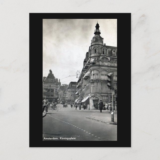 Postal Antigua postal, Amsterdam (Anverso)