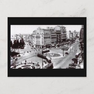Postal Antigua postal, Belgrado, Terazije en 1939