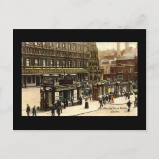 Postal Antigua postal, Charing Cross Station, Londres