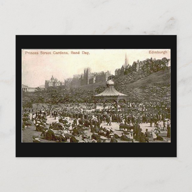 Postal Antigua postal, Edimburgo 1907 (Anverso)