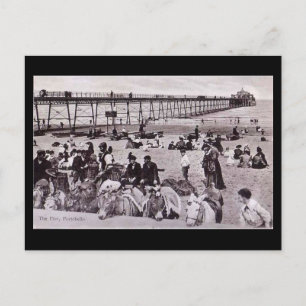 Postal Antigua postal, Edimburgo, playa de Portobello