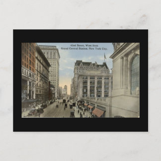 Postal Antigua postal, Nueva York, calle 42