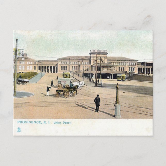 Postal antigua - Providence, Rhode Island, Estados (Anverso)