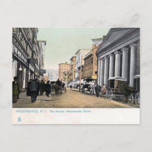 Postal antigua - Providence, Rhode Island, Estados