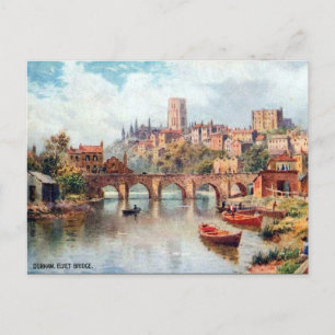 Postal antigua - puente Elvet, Durham