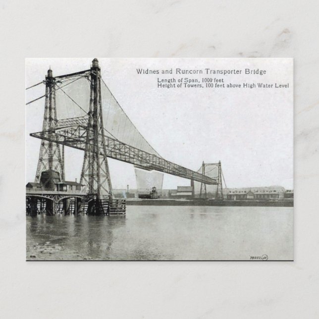 Postal antigua - Puente para transportistas de wid (Anverso)