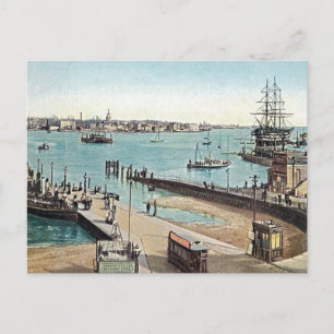 Postal antigua - Puerto de Portsmouth
