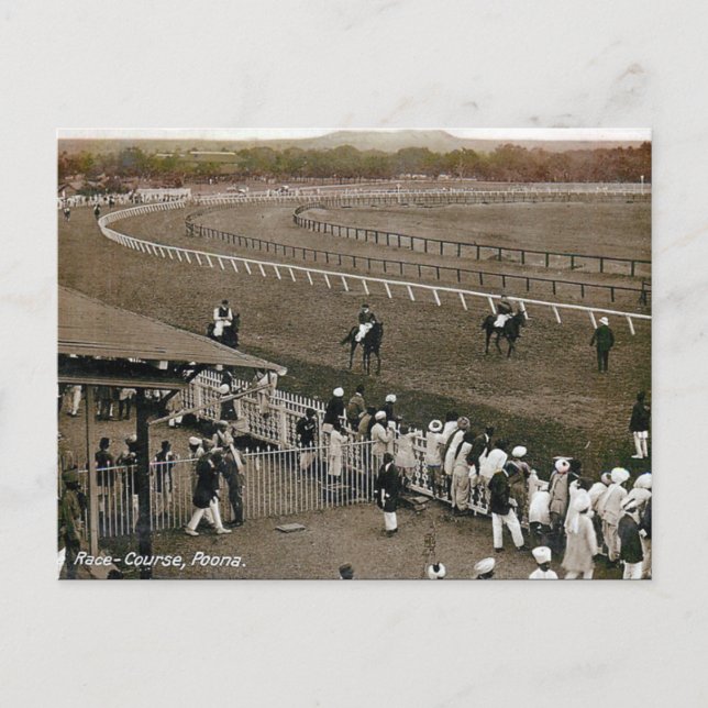 Postal antigua - Pune, India (Anverso)