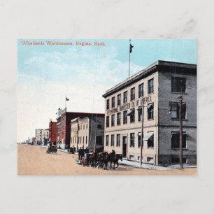 Postal antigua - Regina, Saskatchewan