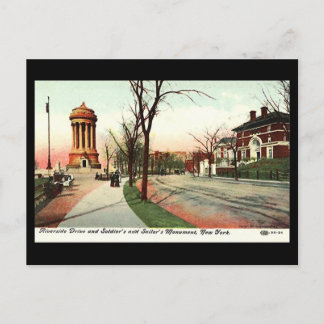 Postal antigua - Riverside Drive, NYC
