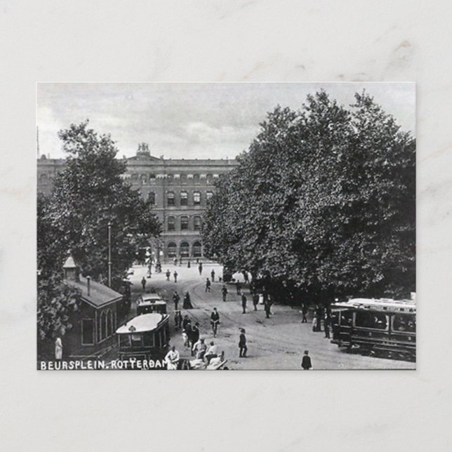 Postal antigua - Rotterdam, Países Bajos (Anverso)