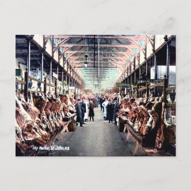 Postal antigua - San Juan, Nueva Brunswick (Anverso)