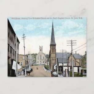 Postal antigua - San Juan, Nueva Brunswick