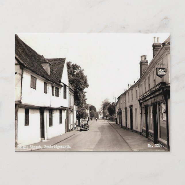 Postal antigua - Sawbridgeworth, Herts (Anverso)