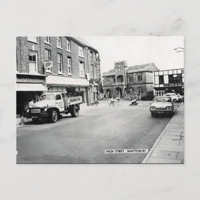 Postal antigua - Shaftesbury, Dorset (Anverso)