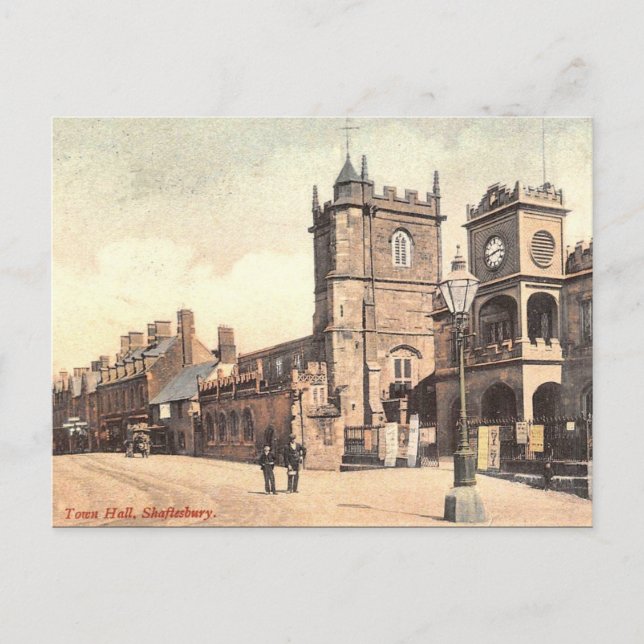 Postal antigua - Shaftesbury, Dorset (Anverso)