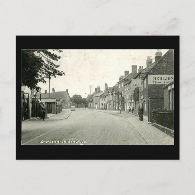 Postal antigua, Shipston-on-Stour, Warwickshire (Anverso)
