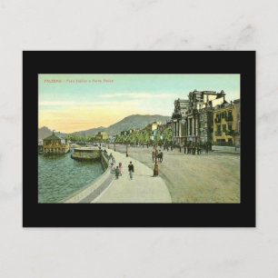 Postal antigua, Sicilia, Palermo