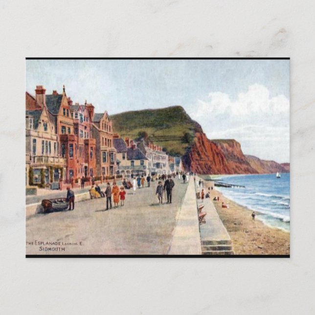 Postal antigua - Sidmouth, Devon (Anverso)