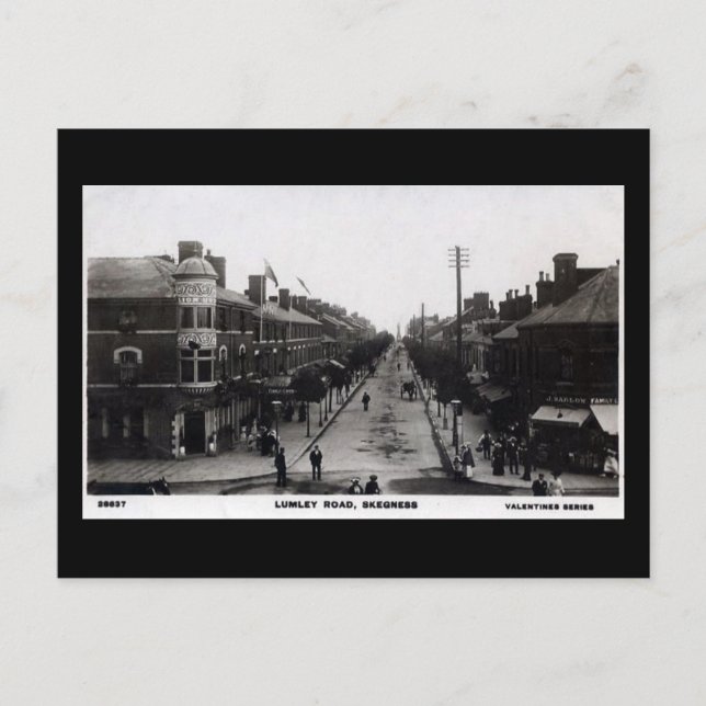 Postal antigua - Skegness, Lincoln (Anverso)