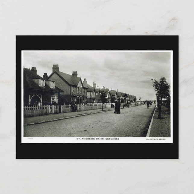 Postal antigua - Skegness, Lincoln (Anverso)