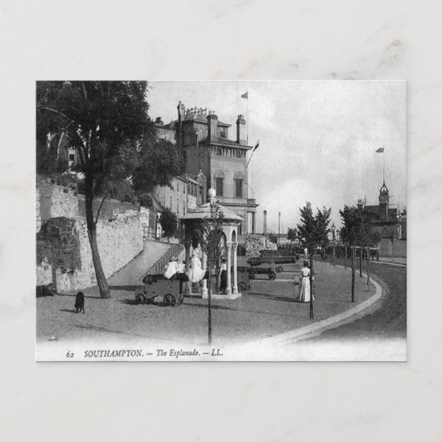 Postal antigua - Southampton, Hampshire (Anverso)