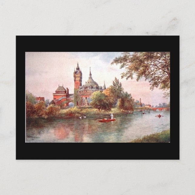 Postal antigua, Stratford-upon-Avon (Anverso)