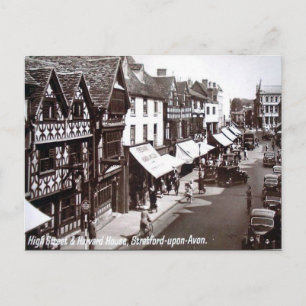 Postal antigua - Stratford-upon-Avon, Warwickshire