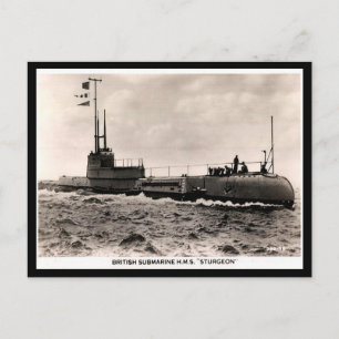 Postal antigua - Submarino HM "Sturgeon"