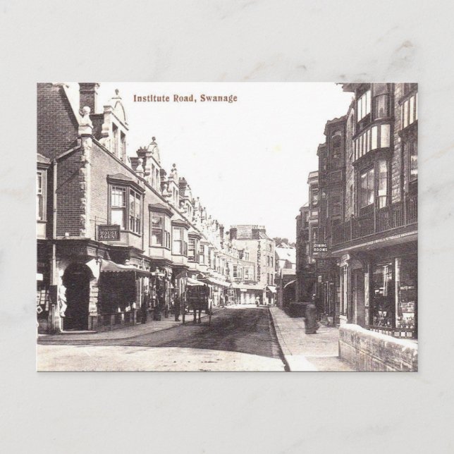 Postal antigua - Swanage, Dorset (Anverso)