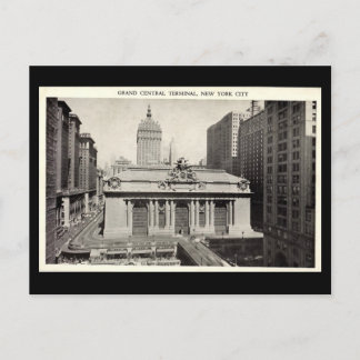 Postal antigua - Terminal Grand Central, New York