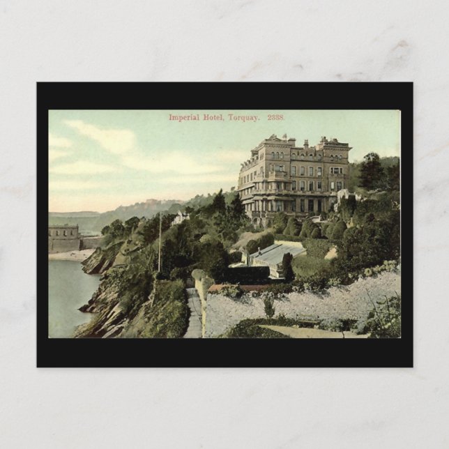 Postal antigua - Torquay, Devon (Anverso)