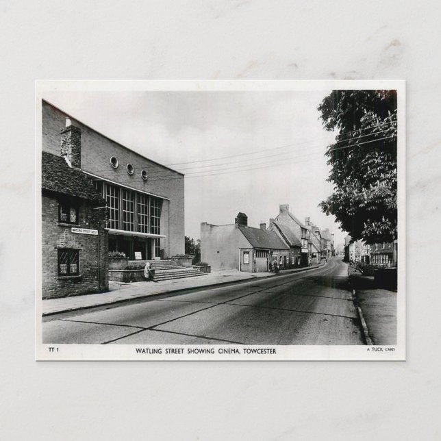 Postal antigua - Towcester, Northamptonshire (Anverso)