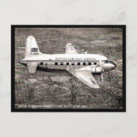 Postal antigua - Una BEA "Viking"