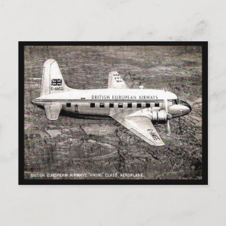 Postal antigua - Una BEA "Viking"