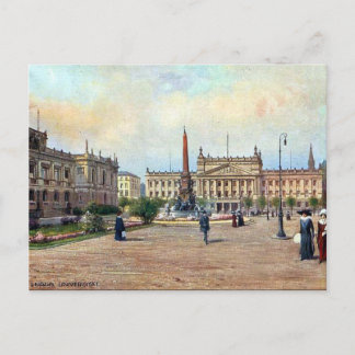 Postal antigua - Universität, Leipzig