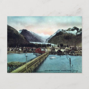 Postal antigua: Valdez, Alaska, Estados Unidos