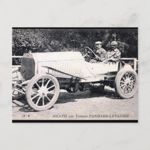 Postal antigua - Voiture Panhard Levassor
