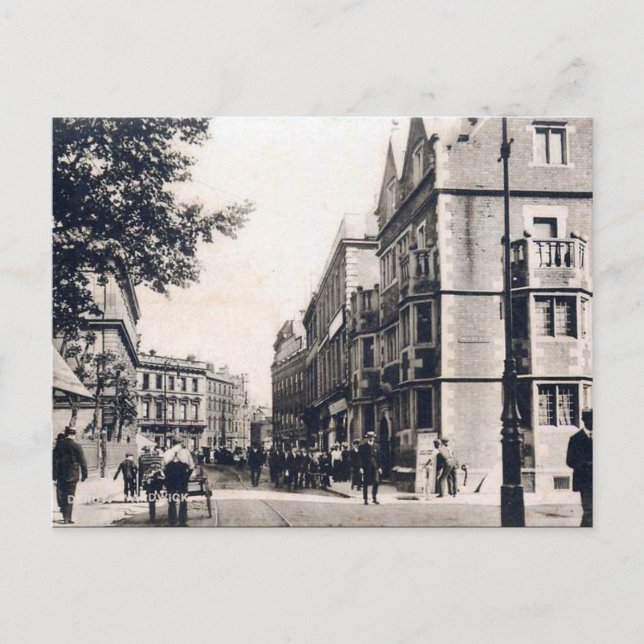 Postal antigua - Wardwick, Derby (Anverso)