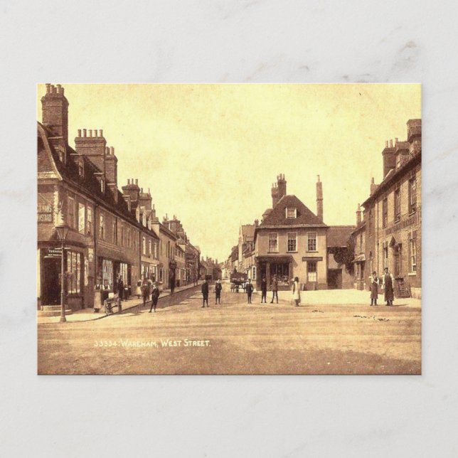 Postal antigua - Wareham, Dorset (Anverso)