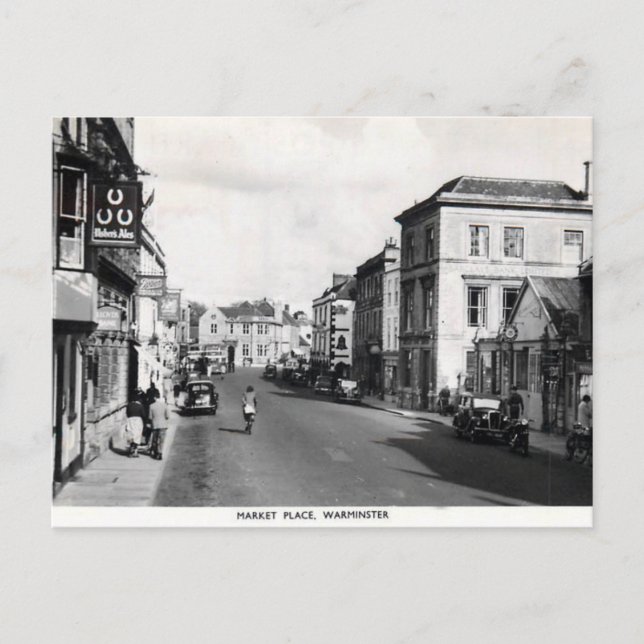 Postal antigua - Warminster, Wiltshire (Anverso)