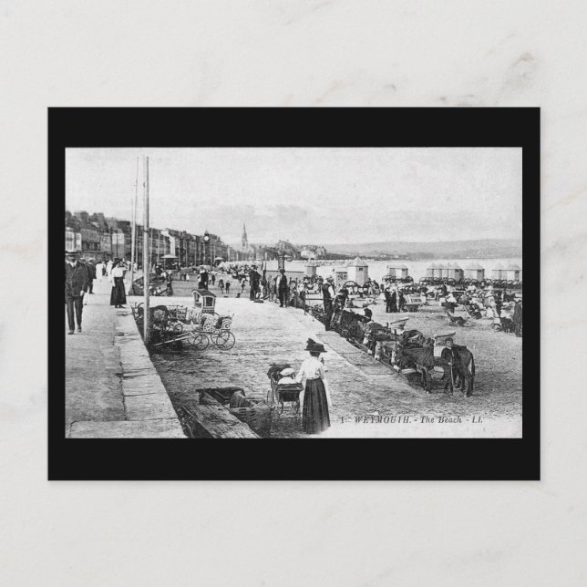 Postal antigua - Weymouth, Dorset (Anverso)